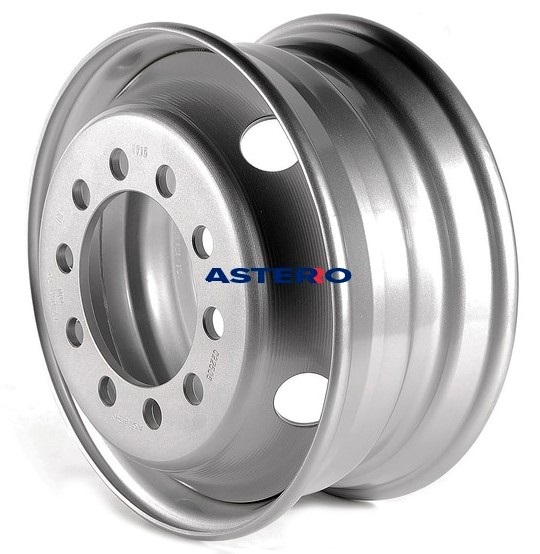 Диск Стальной ASTERRO мод.1715 17.5х6.75 PCD 10х225 ET130 DIA176 12 мм (2000 кг)  