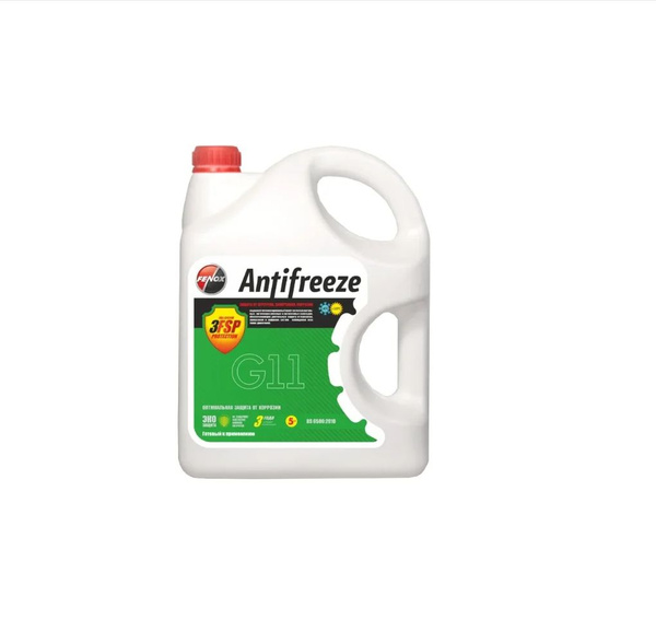 Антифриз готовый карбоксилатный зеленый G11 5кг FENOX AF5155