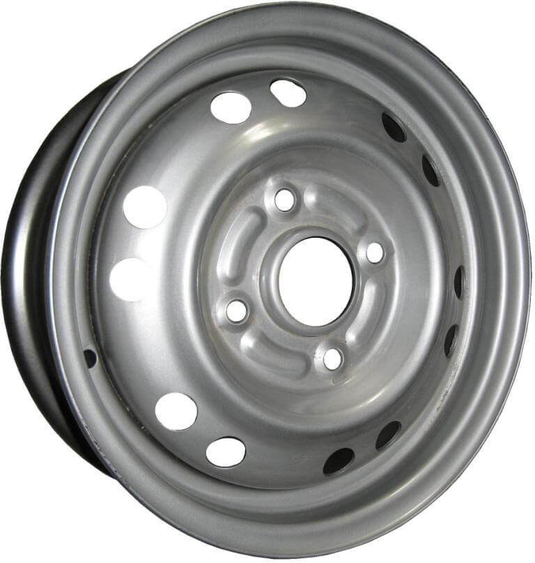 Диск Стальной TREBL мод.64A50C_P (палета) 15х6 PCD 4х100 ET50 DIA60.1  Silver  